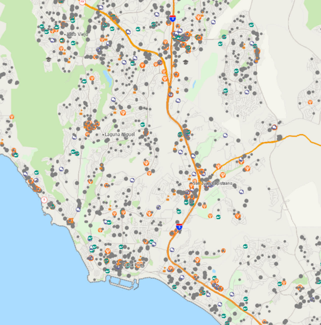 Geographical Community Map Figure 1